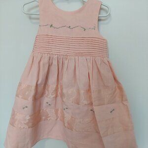 BT kids light pink dress